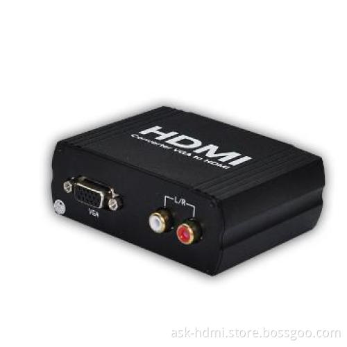 VGA+RL to HDMI converter box